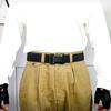 Elastic Canvas Belt Adjustable Jeans Waistband Casual Waist Belts  Trouser Pants Decor