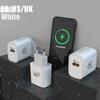33W Usb Phone Charger Pd Fast Charging Power Adapter For Iphone For Ipad For Samsung Huawei Xiaomi Tablet Wall Eu/Us/Uk Plug