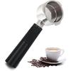 51mm Bottomless Portafilter Compatible with Gevi Espresso Machine, 51mm Portafilter 3 Ears Café Barista Fits for Yabano Included Portafilter Filter