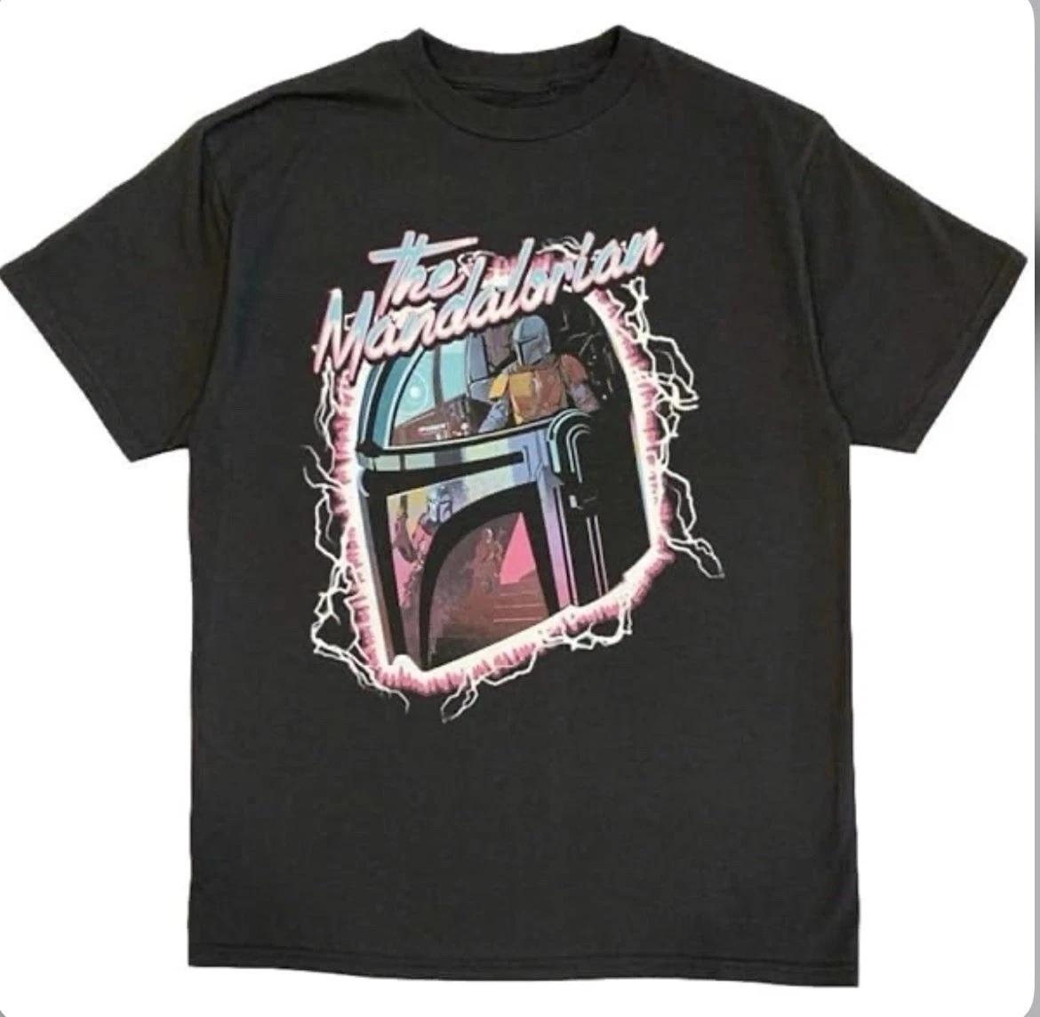 Star Wars The Mandalorian Helmet Frame T-Shirt New XS