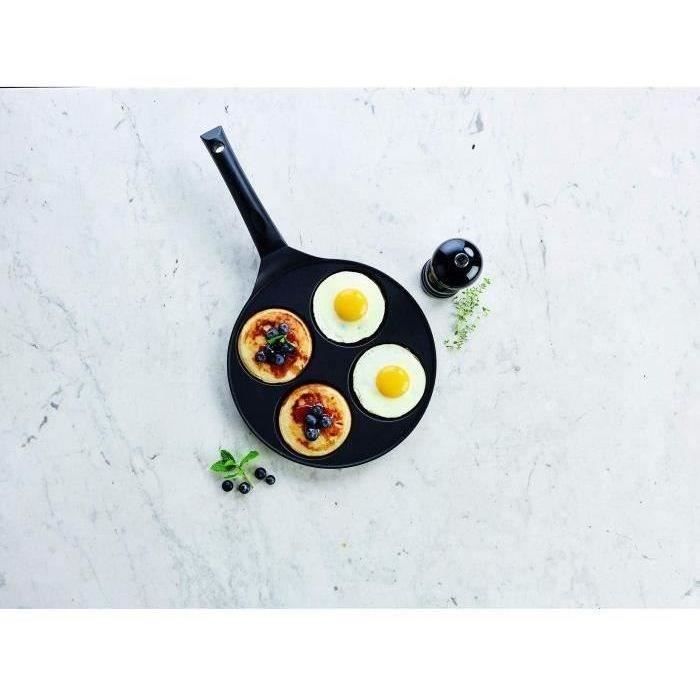 KITCHEN FUN BY BEKA 13878264 Poêle à Blinis - Tous feux + induction - Noir