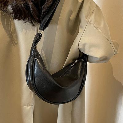 Tasche Damen Umhängetasche neue Herbst- und Wintersaison große Kapazität Nischendesign High-End Retro Schulter Knödeltasche