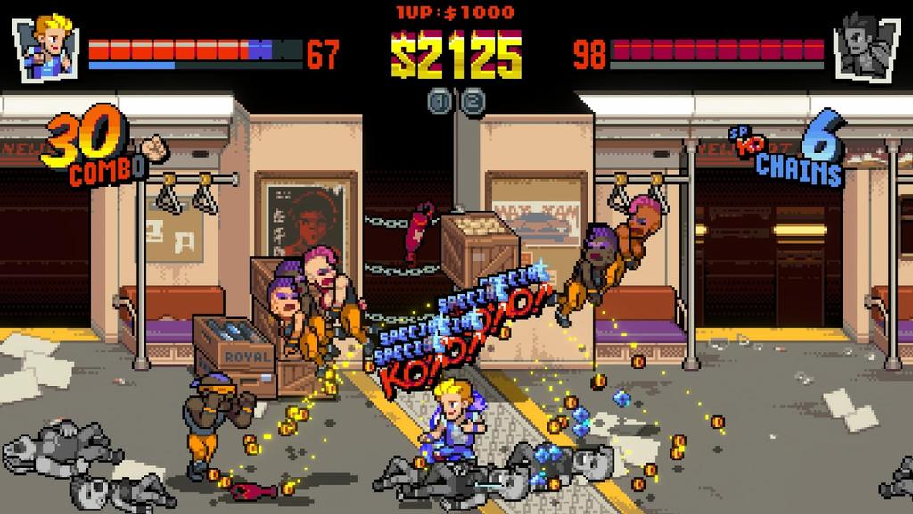 Double Dragon Gaiden: Rise of the Dragon - PS5 [Amazon.co.jp Exclusive] Original Button Badge Included & [Permanent Bonus] Two Original Stickers