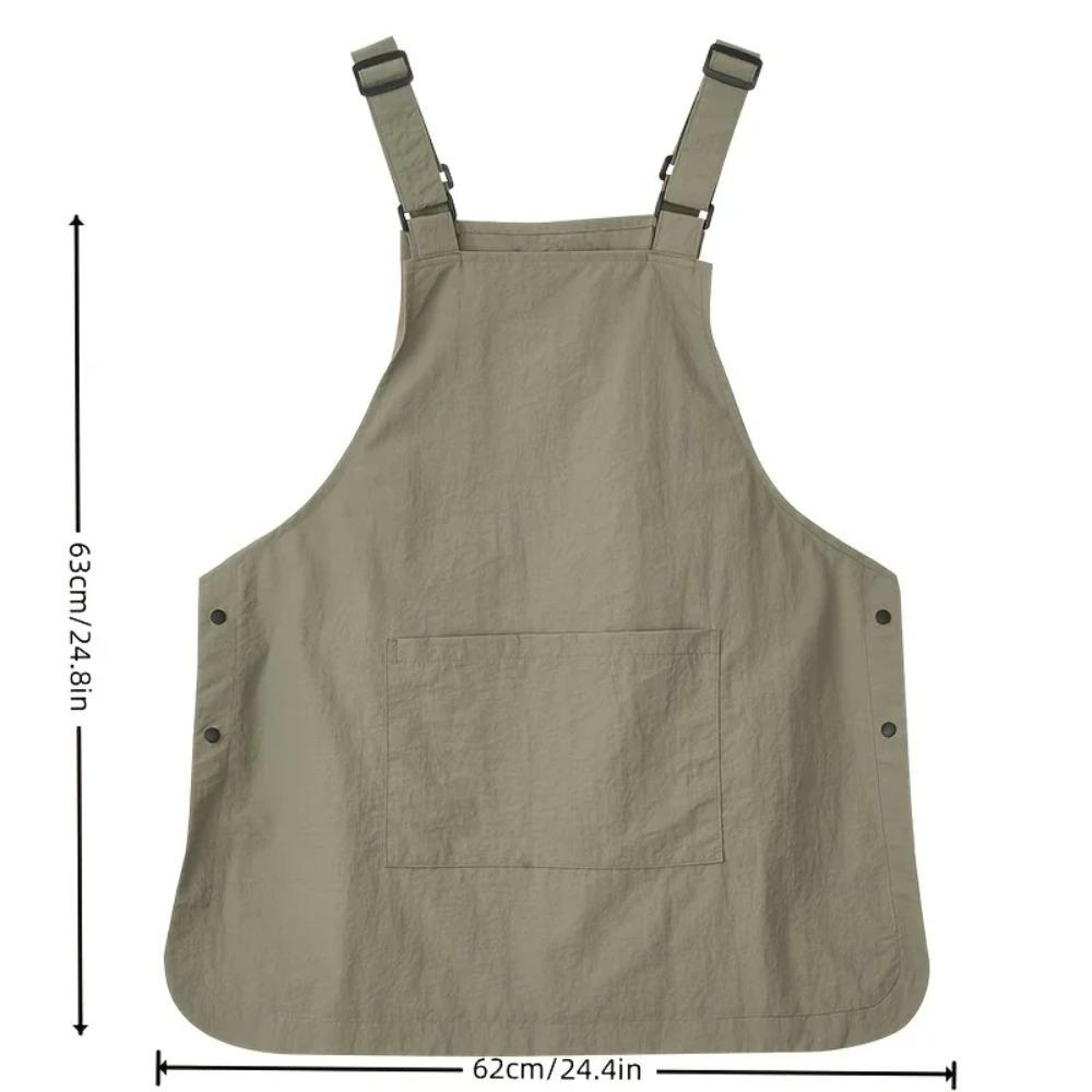 Lightweight Apron Waterproof Outdoor Barber Coffee Shop Restaurants Adjustable Workwear Apron Household Kitchen Accessories