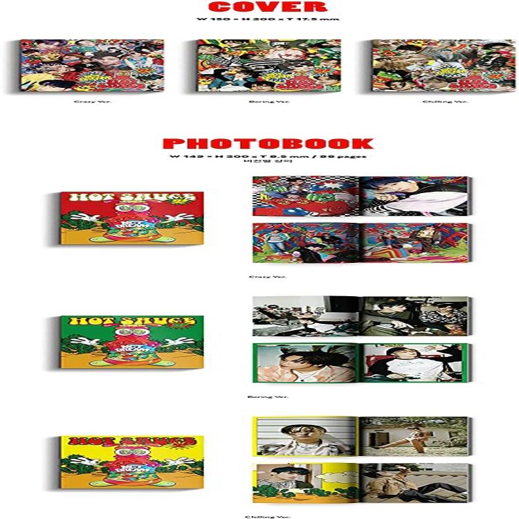 NCT DREAM Hot Sauce (Photobook / Random Ver.) Album + 3 Gift