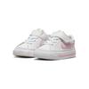 Nike Детские кроссовки Court Legacy TD Бело-Розовые из пены Sesame Honeydew DA5382-115