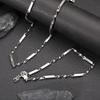 Moebius Titanium Steel Bamboo Necklace & Bracelet – Unisex, Non-fading, Versatile Trend Jewelry
