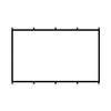 16:9 D Rings Projectors Screen With Enhances Clarities Polyester Material For Cinema And Gaming