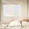 W89C 2026 Wall Calendar Planner 2026 Full Year to View Calendar Wall Yearly Planner Family Home Organiser for Daily Planning
