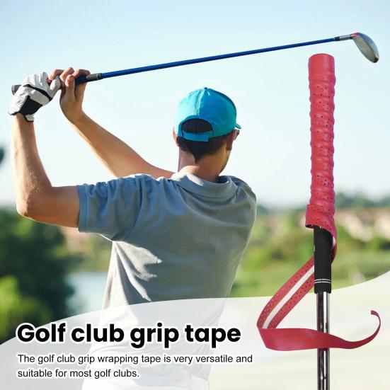Golf Grip Wrapping Tape Double Sided Adhesive Strip for Regripping Golf Clubs PU Overgrip Tape for Better Regrip And Control