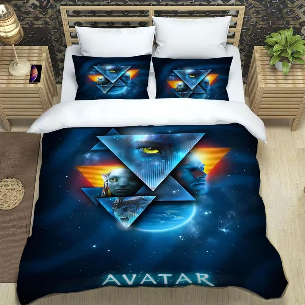 Movie Avatar Duvet Cover The Way of Water Bedding Sets Supplies Set Duvet Cover Bed Comforter Set