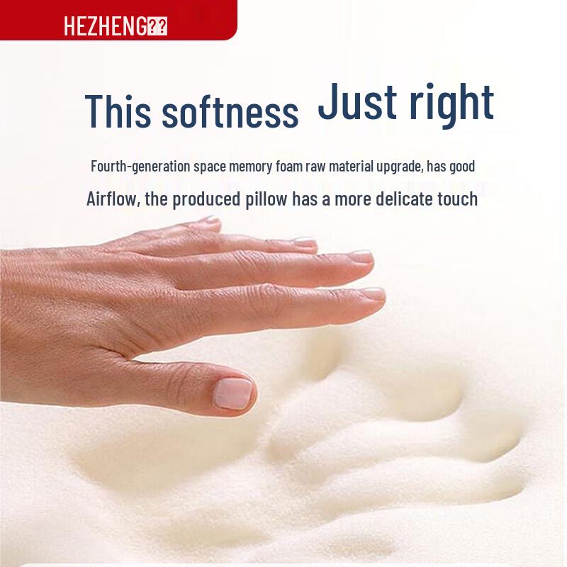 Hezheng HZ-JAZ-1 Memory Foam Neck & Cervical Massage Pillow CN plug (adapter included)