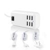 USB Hub EU US Plug 6 Ports USB Charger 5V 3A Wall Adapter Mobile Phone Charging For iPhone iPad Samsung With Switcher