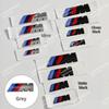3D ABS M Logo Karosserieseitenabzeichen Karosserie Heckkofferraum Dekoraufkleber Automodifikation Zubehör für alle BMW M Power X1 X3 X5 X7 E71