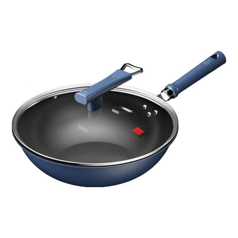 Sanhe Micro-Nano Non-Stick Iron Wok
