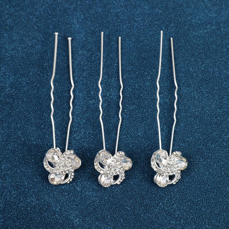 18-teiliges Braut-Haarschmuck-Set: U-förmige Haarnadeln & Styling-Clips für Make-up und Flechten