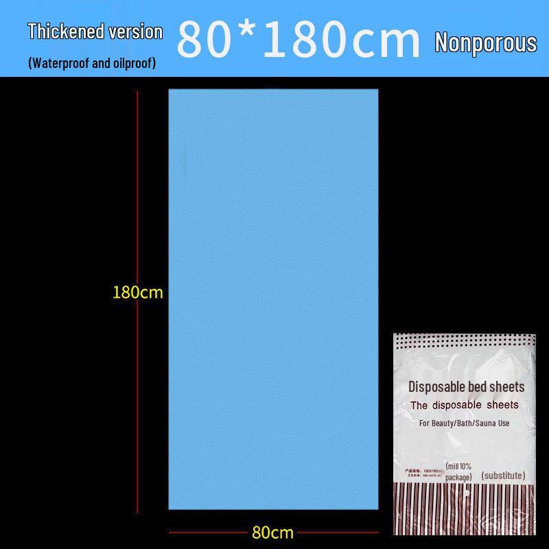 Disposable Waterproof Oil-Proof Nonwoven Bed Sheets with Hole for Massage Tables & Beauty Salons