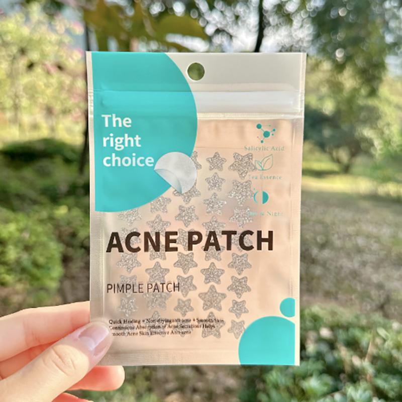 

40 шт. Пластир від прищів Портативний пластир від прищів Для маскування слідів від прищів та загоєння шрамів від прищів срібний