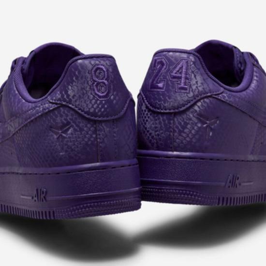 Kobe Bryant x Nike Air Force 1 Low 'Mamba Forever' 'Court Purple' IB0018-500