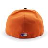 [New Era] Cap 59FIFTY Houston Astros MLB 45TH ANNIVERSARY CORD VISOR FITTED CAP ORANGE HOUSTON ASTROS 5950 Hat Colored Bottom Major League Sz 734