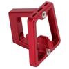 Skládací kolo Přední držák Hliníková slitina Nosič brašny na kolo Montážní základna pro BromptonČervená