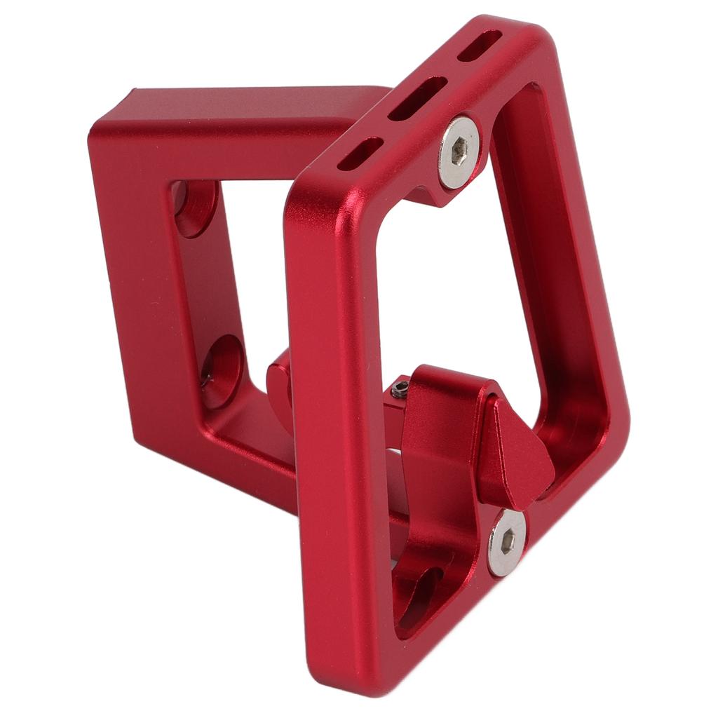 Skládací kolo Přední držák Hliníková slitina Nosič brašny na kolo Montážní základna pro BromptonČervená