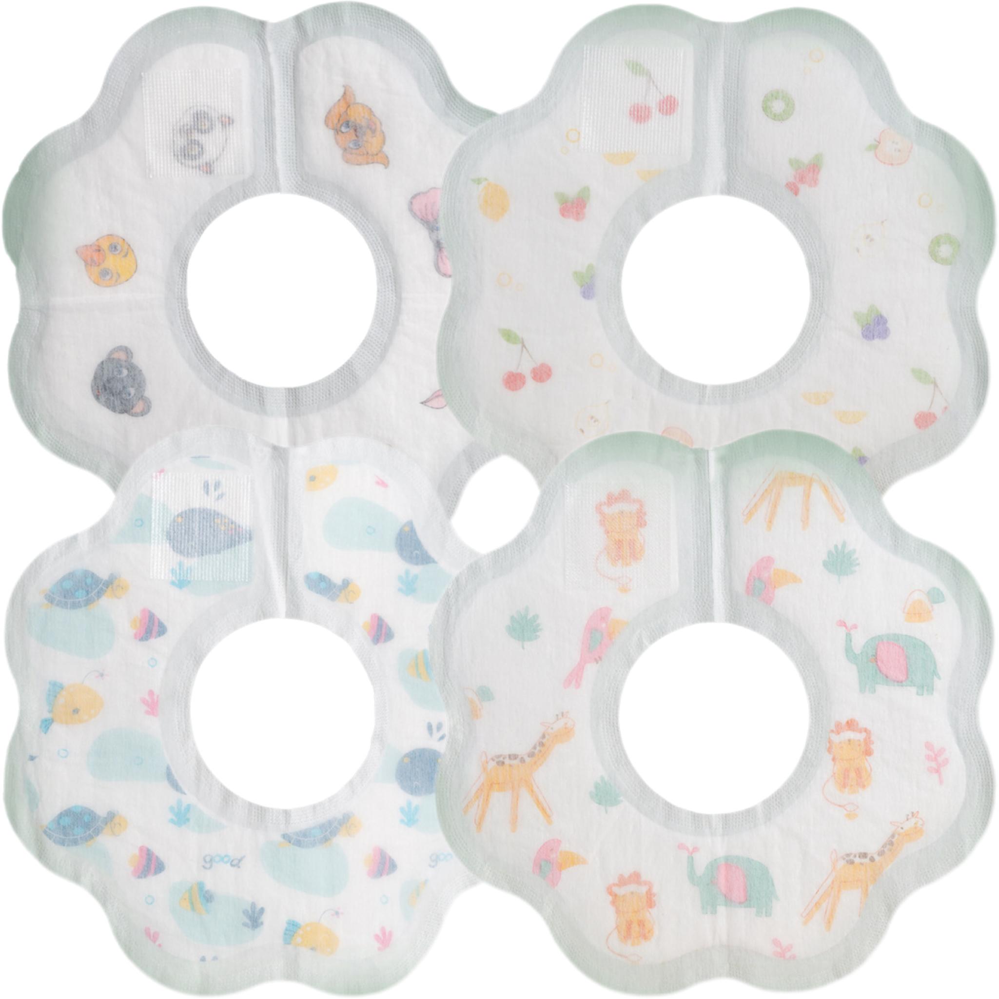 

20 шт. Водонепроницаемый одноразовый слюнявчик Детский слюнявчик Не требующий стирки Домашний Портативный Мягкий Слюнопоглощающий платок Детские товары Уличный Портативный Обеденный слюнявчик 10pcs