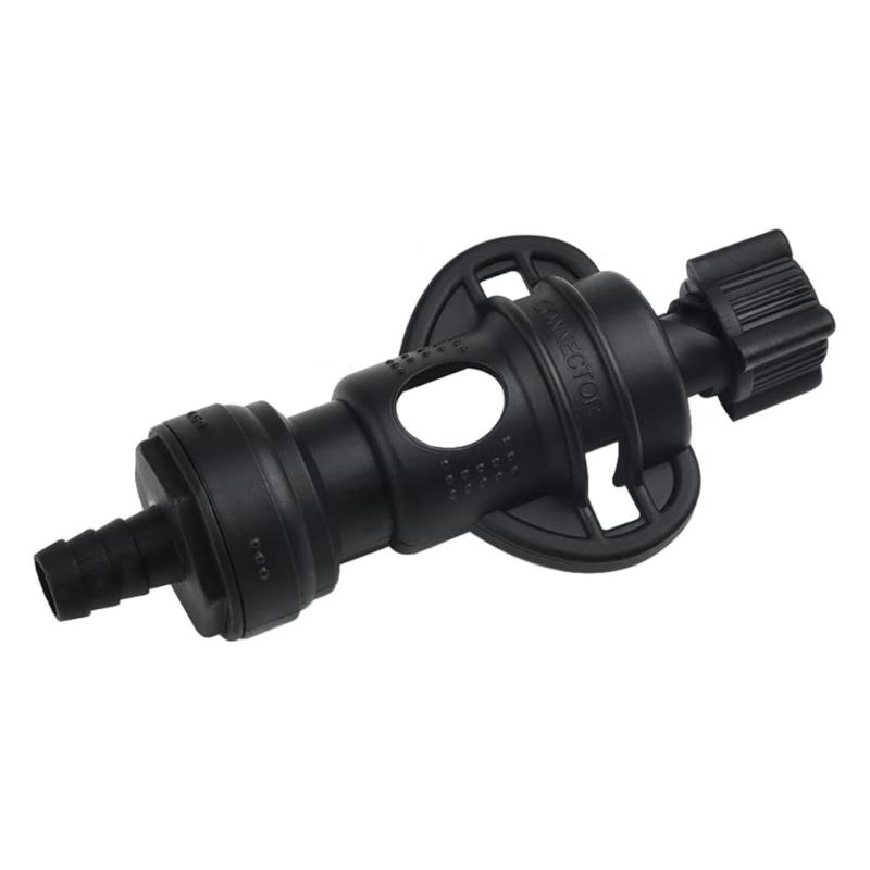 5Pieces Multifuntional Butterfly Valves Connectors Industrial Pipeline Connector Suitable for Various Fluids Systems