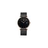 Ben Nevis Men's Casual Analog Watch Black Mesh Band Waterproof Slim Date Display Quartz