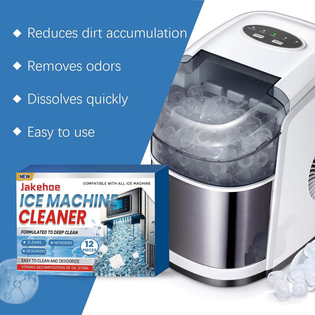 Ice Maker Cleaning Sheet Effectively Removing Dirt from Internal Pipelines Eliminating Odor