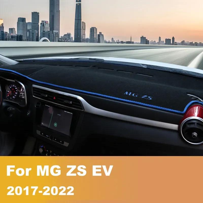 Car Dashboard Cover Dash Mat Sun Shad Pad Carpets Trim ANti-UV For MG ZS EV EZS 2017 2018 Accessories