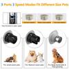 2 LED Light Dog Nail Grinder 3-Speed Pet Grooming Trimme Electric Pet Nail Grinder  For Dogs Cats