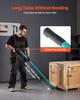 Prylever Bar, 4 T Weight Capacity, 1.4 M Carbon Steel Handle Lever Dolly, Pry Lever Bar with Wheels for Large Pallets, Heavy Items, Concrete Blocks,