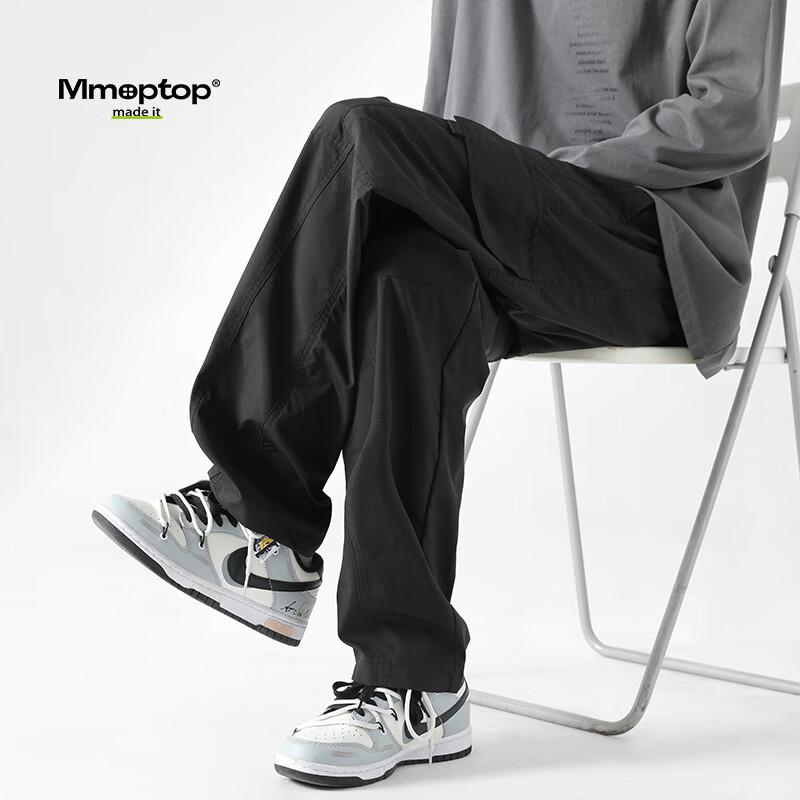 MMOPTOP Men's K1107 Summer Straight Leg Cargo Pants