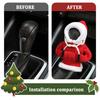 OFBAND Hoodie Car Gear Shift Cover,Christmas Car Decor Gear Shift Knob Cover for Manual/Automatic Shift Knob,Universal Interior Car Accessories