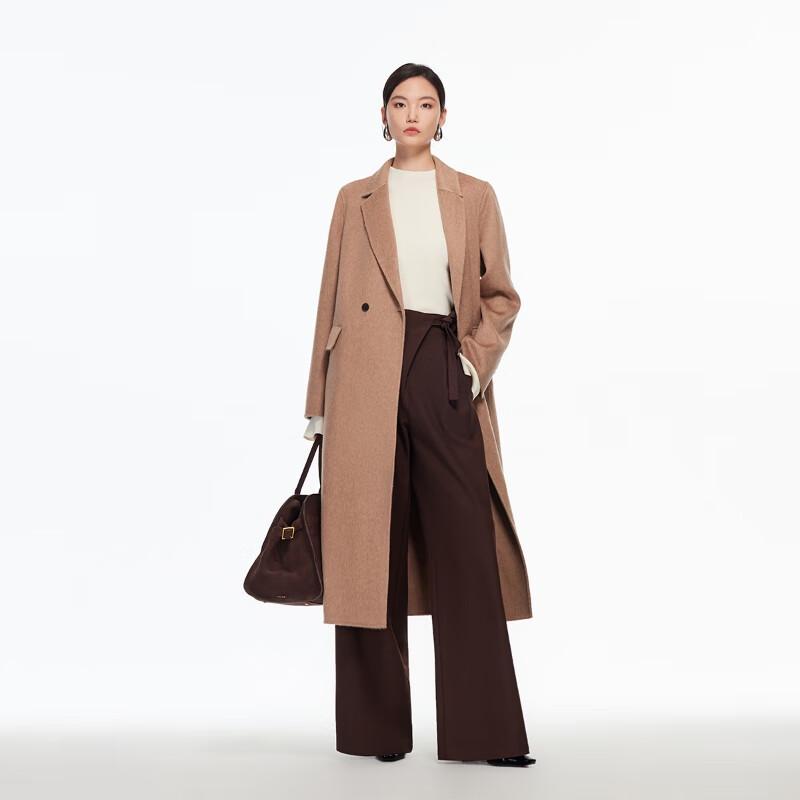 VEROMODA Women's High-Waist Wide-Leg Trousers with Tie Detail