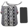 Maruzen Pochette Suede Inden-style Walking Pochette Cherry Blossom