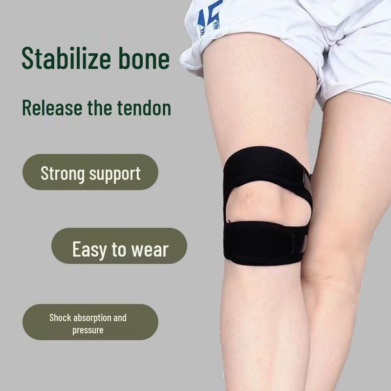 Patella Strap Knee Support for Men & Women | Running, Fitness, Meniscus Protection, Shock Absorption, Compression Sports Gear