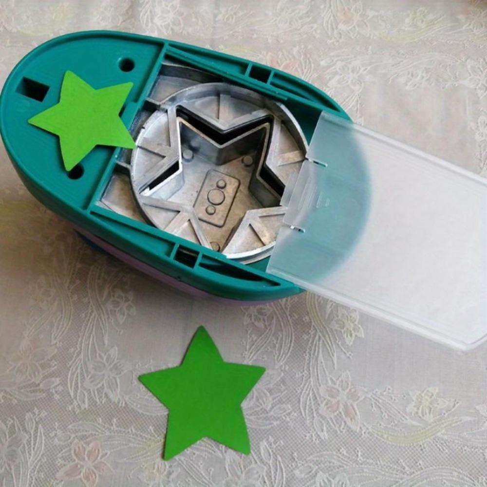 1PC zufällige Shell Farbe Stern Form Handwerk Locher Papierschneider Scrapbooking Schule Puncher Prägewerkzeug