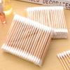 200pcs Double Head Wooden Cotton Swabs for Nose Ears Cleaning Women Makeup Tools Cotton Buds Disposable Beauty Accessories