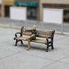 1:87 Sand Table Figure Collectible 1:64 Scale Miniature People High Detail Resin Model for