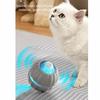 2 Tails Cat Interactive Ball Toy Soft Light Tracking Function Automatic Rolling Ball Quiet Self Enjoyment