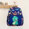 Attractive Nursery School Backpack Children Adorable Dinosaur Design Cozy Feel