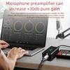 A11 Professional 48V Power Microphones Amplifier For Dynamic Microphones Adjustable And XLR Output