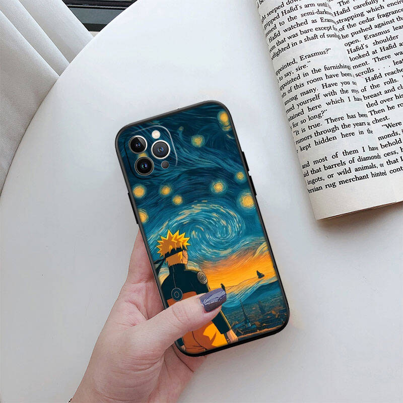 MH12 Anime Naruto Phone Shell for Samsung S20 S21 S22 S23 S24 FE Ultra Plus Lite S21S A55 A07 A17 F06 F16 M06 M16 M56 A36 A37 A57
