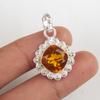 Pandantiv Citrin Bijuterii cu Piatră Prețioasă, Pandantiv din Argint Sterlin 925 Masiv, Bijuterii Handmade Pandantiv Uimitor, Cadou Pentru Iubire