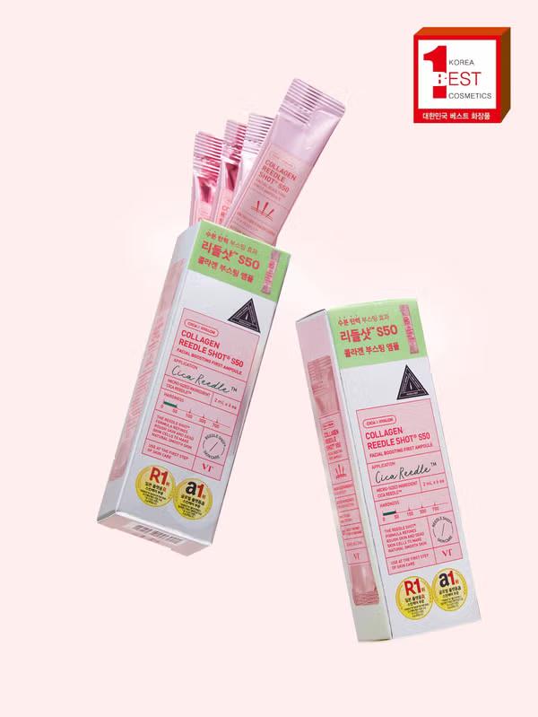 

VT Pro Cica Little Shot S50 Усиливающая первая ампула для лица (2 мл × 6 шт.)