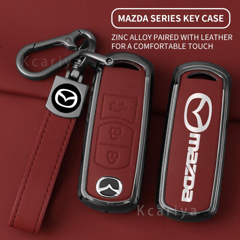 2025 Gorący Pełny Pokrowiec Etui Uchwyt Obudowa na Kluczyk Samochodowy Do Mazda 2 3 5 6 BL BM GJ Atenza Axela Demio CX-3 CX3 CX-5 CX5 CX7 CX-7 CX-9 CX8