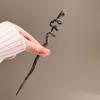 Punk Snake Hairpin Hair Sticks Rhinestones Irregular Texture Metal Vintage Headwear Hairstyle for Women Hair Accessories