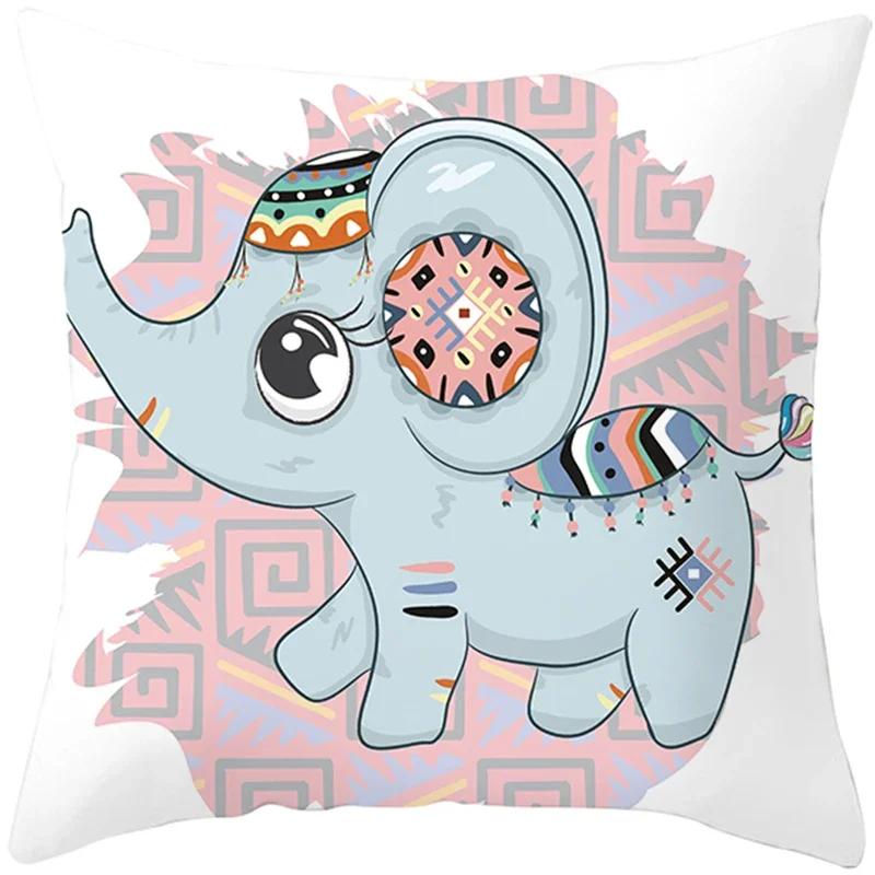 Ins Net Celebrity Cartoon Unicorn Pillow Sofa Pillow Cushion Cover Hot Household Items One Drop Delive